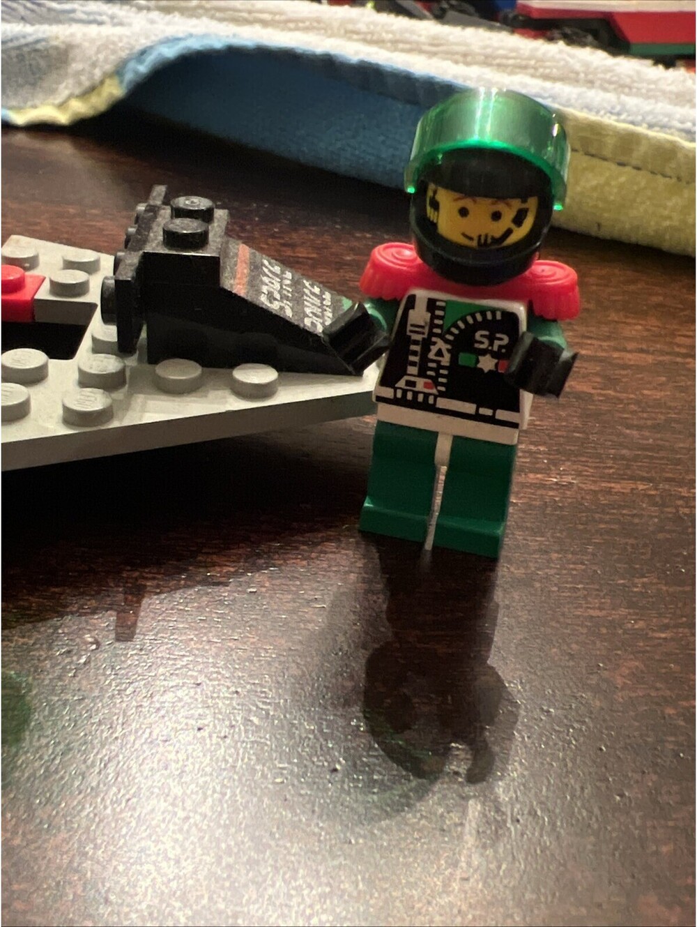 Vintage 1991 LEGO Blacktron ll Solar Scout 1463 Complete mini figure space polic - Picture 6 of 9